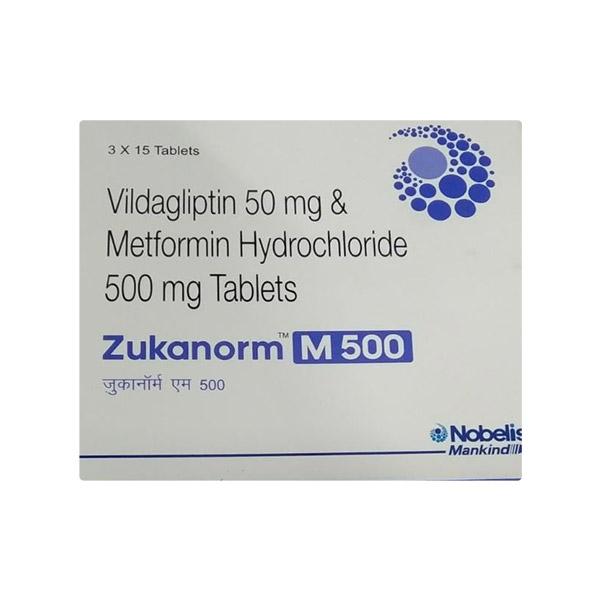 ZUKANORM M 500 Tablet 15's