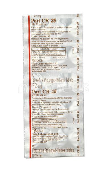 Pari CR 25mg Tablet 10'S