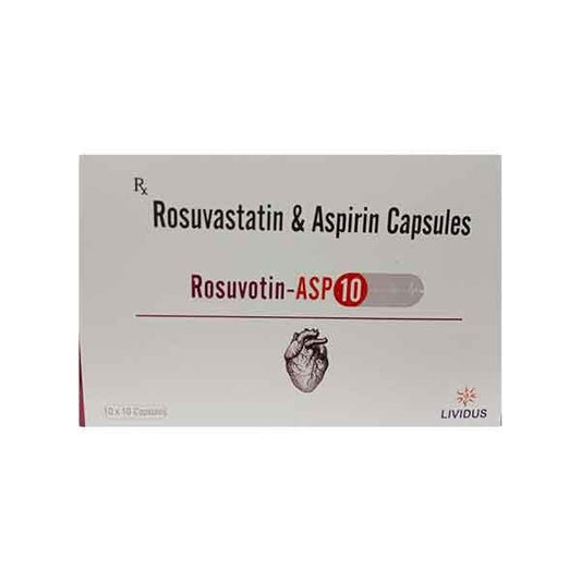 ROSUVOTIN ASP 10 Capsule 10's