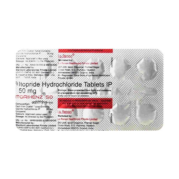 ITORIHENZ 50 Tablet 10's