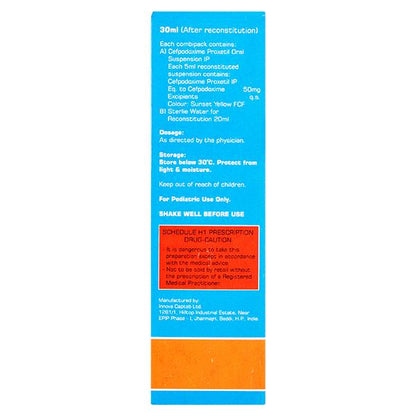 TIMEBOND ORANGE+LEMON FLAVOUR 50 Oral suspension 30ml