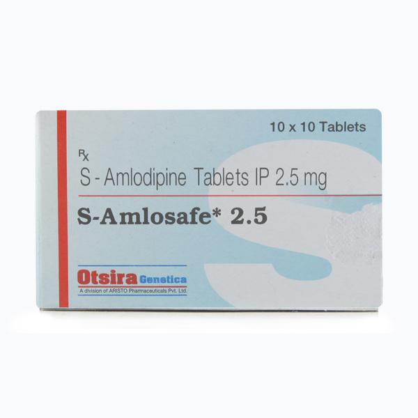 S Amlosafe 2.5mg Tablet 10'S