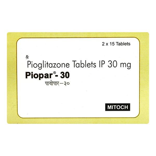 PIOPAR 30 Tablet 15's