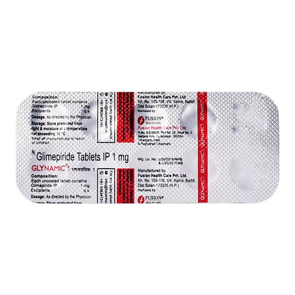 Glynamic 1Mg Tablet 10's
