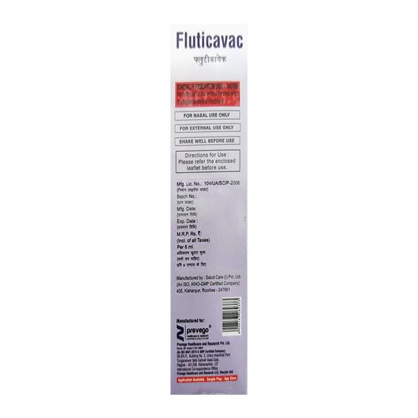 FLUTICAVAC 120md Nasal Spray 6ml