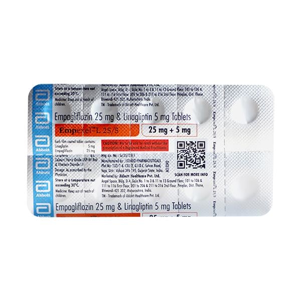 EMPEXEL L 25/5 Tablet 10's