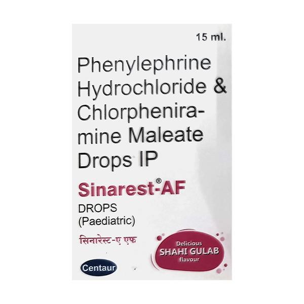 SINAREST AF DELICIOUS SHAHI GULAB FLAVOUR Drops 15ml