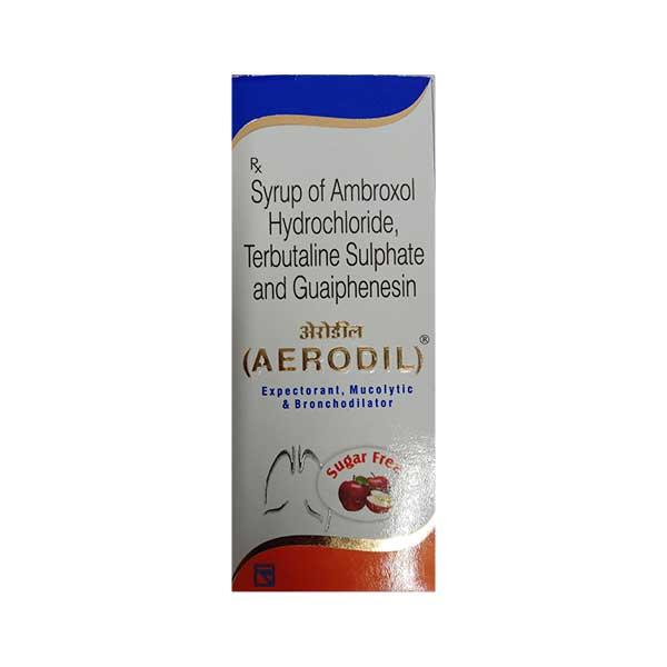 AERODIL SUGAR FREE Apple Flavour Expectorant 100ml