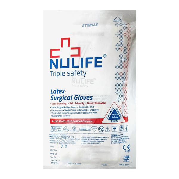 NULIFE 7 Sterile Gloves 2's