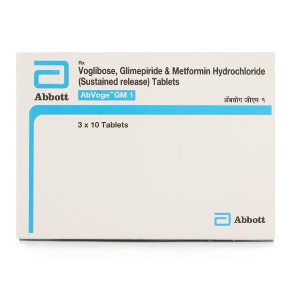 ABVOGE GM 1mg Tablet 10's