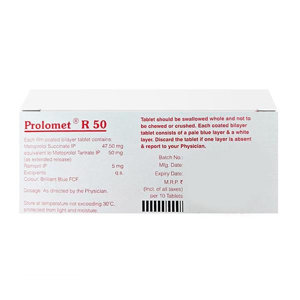Prolomet R 50mg Tablet 10'S