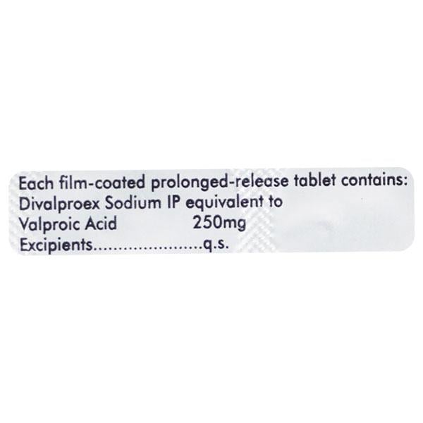 Divalprid OD 250mg Tablet 10'S