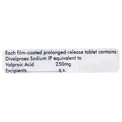 Divalprid OD 250mg Tablet 10'S