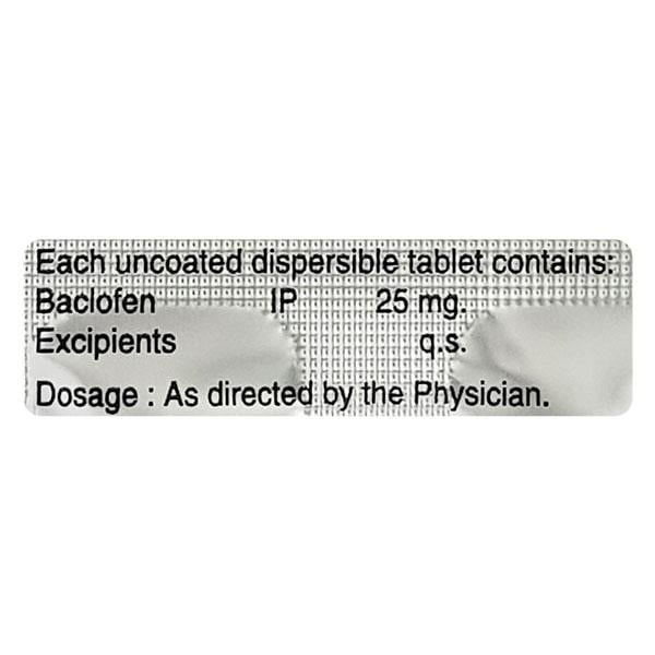 Bacfen 25Mg Tablet 10's