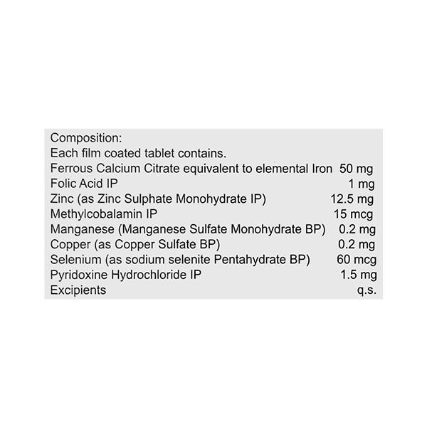 Raricap M Tablet 30'S