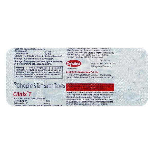 CILNIX T Tablet 10's