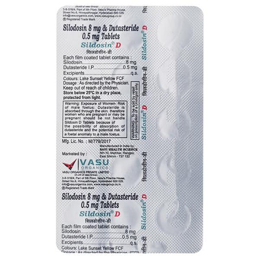 SILDOSIN D Tablet 15's