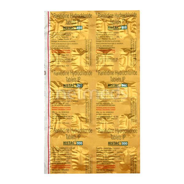Histac 300mg Tablet 20'S