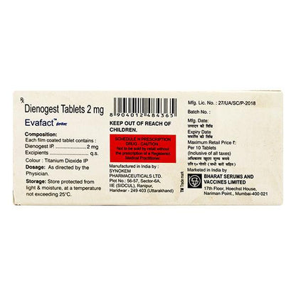Evafact 2mg Tablet 10'S