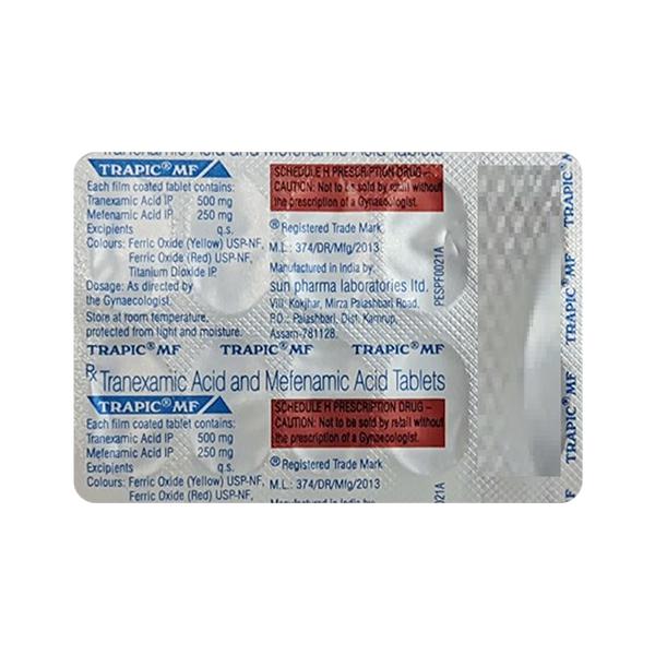 Trapic MF Tablet 10'S