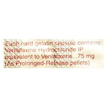 Venlor XR 75mg Capsule 10'S