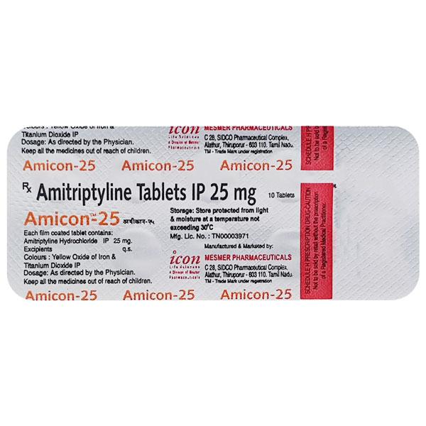 Amicon 25mg Tablet 10'S