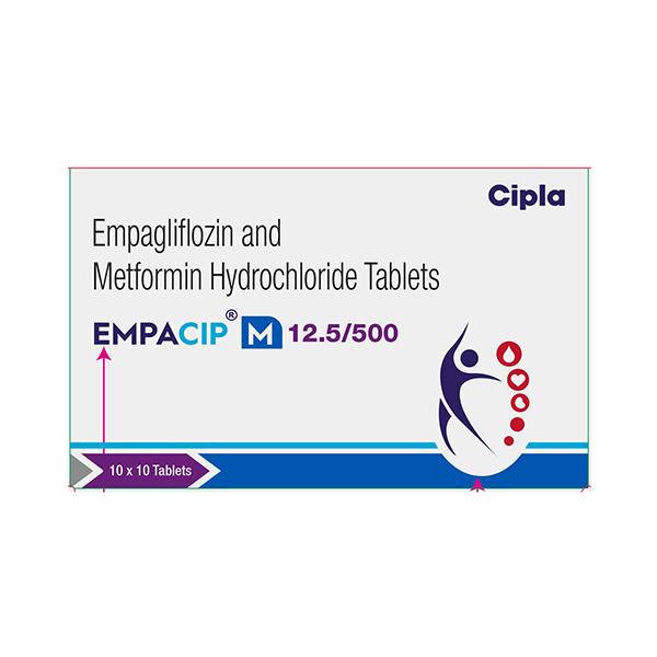 EMPACIP M 12.5/500 Tablet 10's