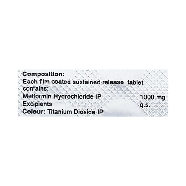 METNYLE 1000mg Tablet 10's