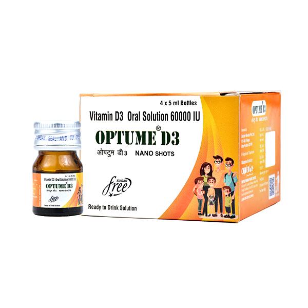 OPTUME D3 SUGAR FREE Nano Shots 5ml