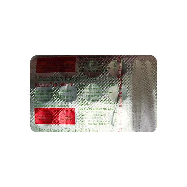 RECITA 10 Tablet 15's