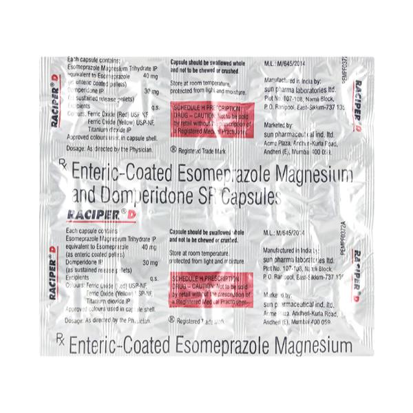 RACIPER D Capsule 15's