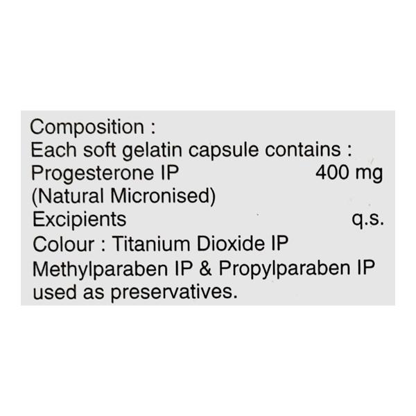 Gestone 400mg Capsule 10'S