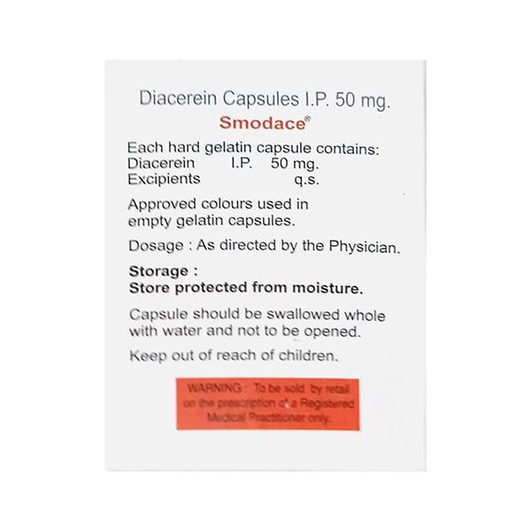 SMODACE 50mg Capsule 10's