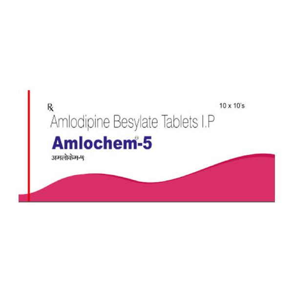 AMLOCHEM 5mg Tablet 10's