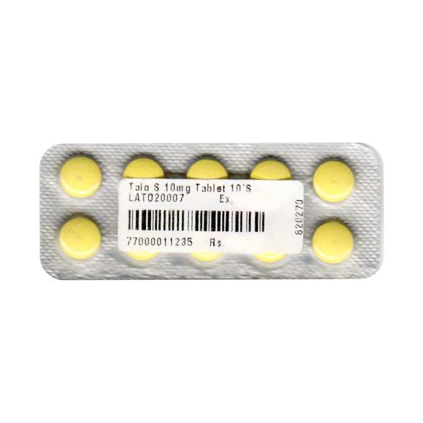 Talo S 10mg Tablet 10'S