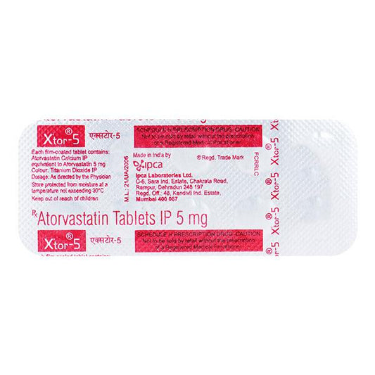 Xtor 5mg Tablet 10'S