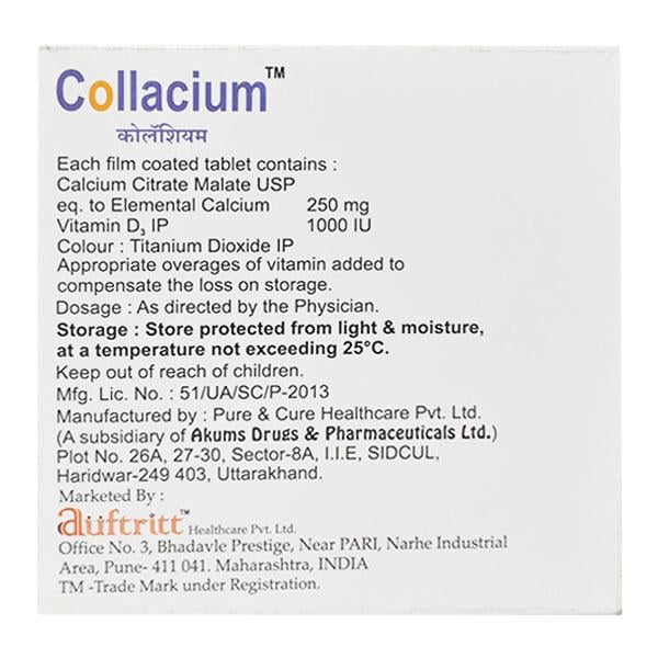 COLLACIUM Tablet 15's