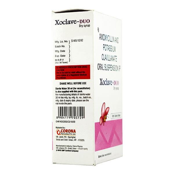 Xoclave Duo Dry Syrup 30ml