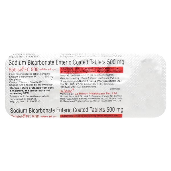 Sobisis Ec 500Mg Tablet 10's