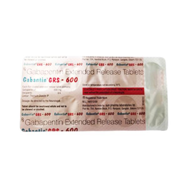 GABANTIN GRS 600 Tablet 10's