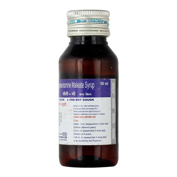 Ccgo Cough Syrup 50ml