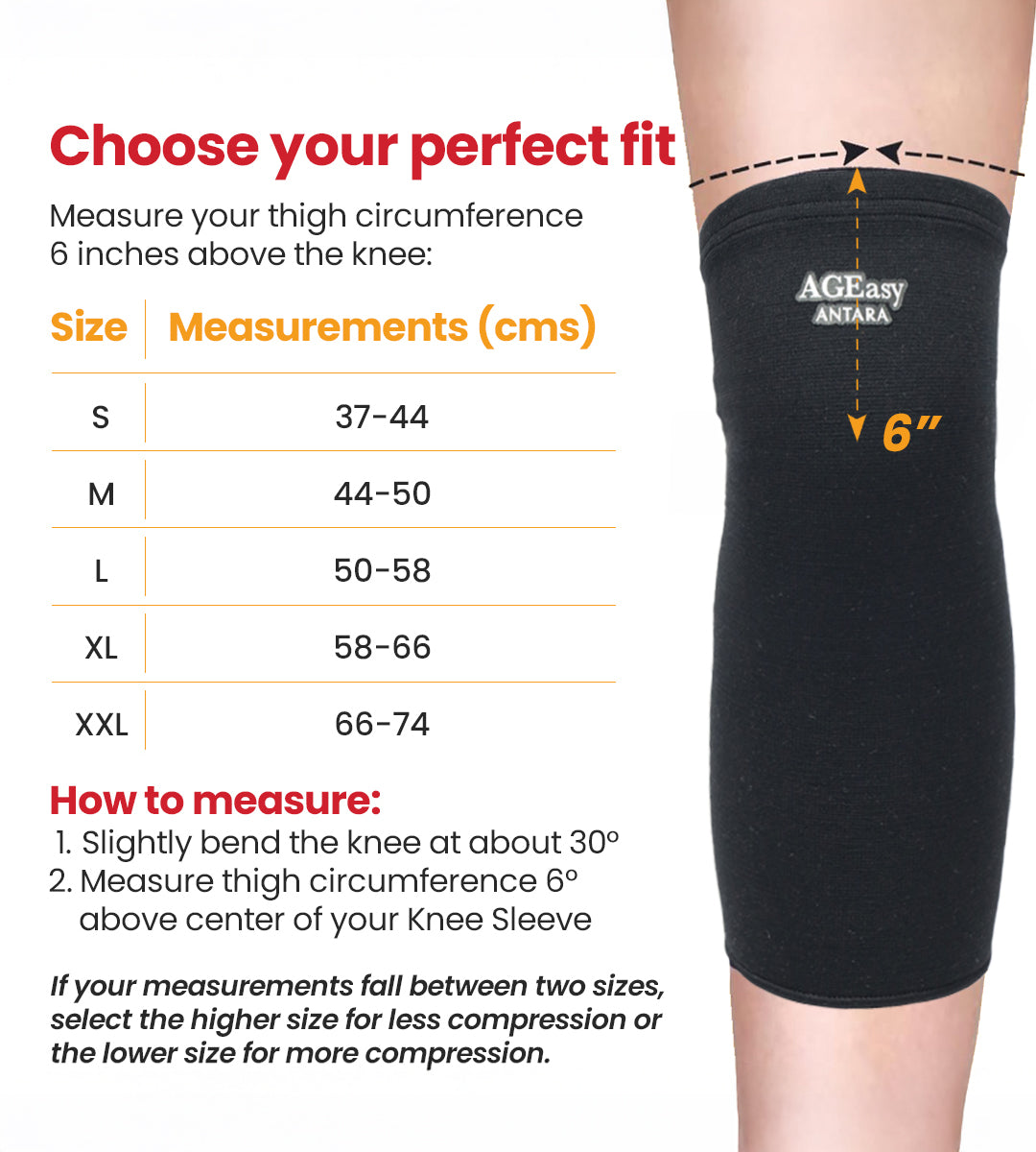 AGEasy Comfort Knee Sleeve