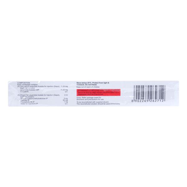 Leuprosta 11.25mg Injection(Depot) 1's