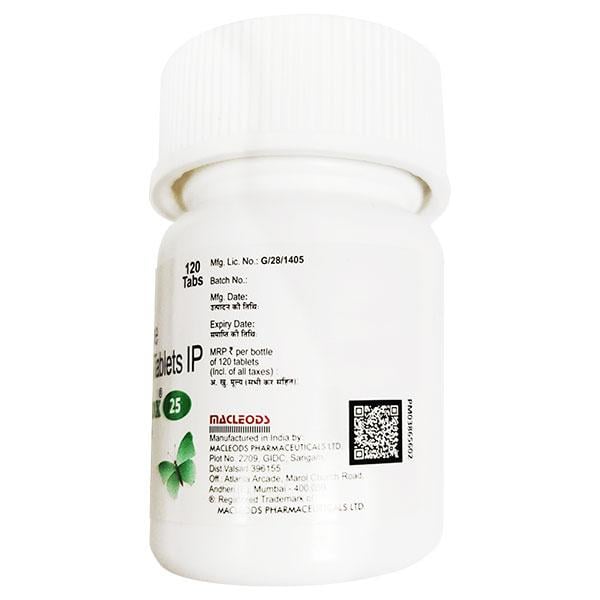 THYROX 25 Tablet 120's