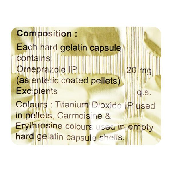 OMEFOR 20mg Capsule 20's