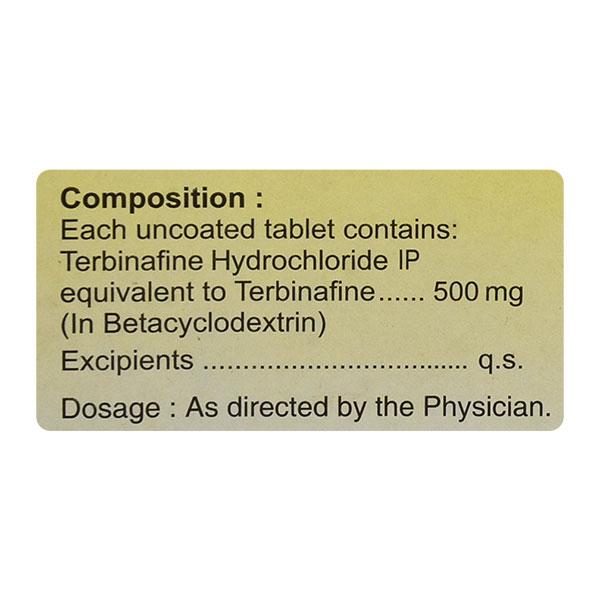 Terbest 500mg Tablet 7'S