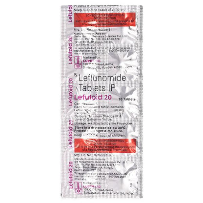 LEFUTOID 20mg Tablet 10's