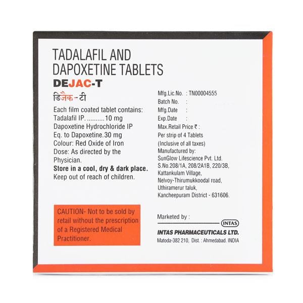 Dejac T Tablet 4'S
