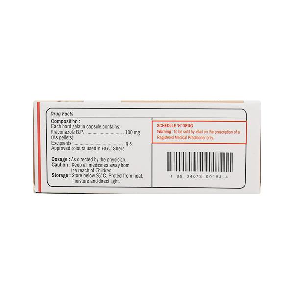 Mitraa 100mg Capsule 4'S