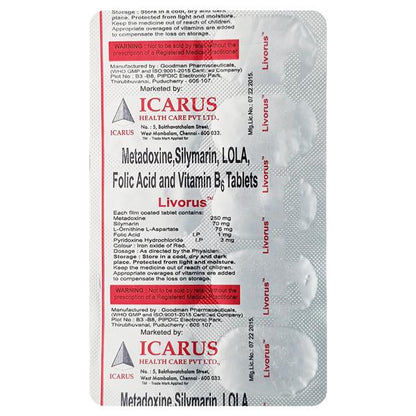 Livorus Tablet 10'S